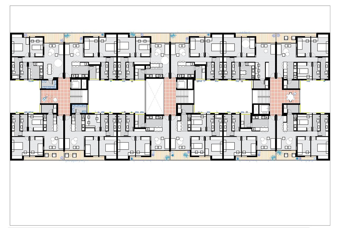 planta tipo planta tipo